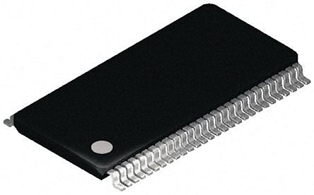 Texas Instruments Ricetrasmettitore Di Bus 74FCT162543CTPVCG4, Dual, FCT, 16-Bit, Non-invertente, 56-Pin, SSOP