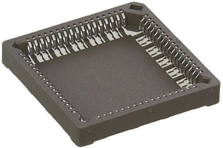 Preci-Dip IC-Sockel SMD-Gehäuse PLCC-Buchse 1.27mm Raster 44-polig Gerade