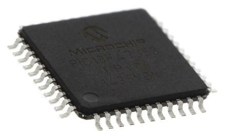 Microchip Microcontrôleur, 8bit, 3.8 Ko RAM, 128 Ko, 48MHz, TQFP 44, Série PIC18F