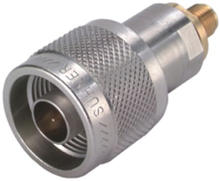 Huber+Suhner HF Adapter, N - SMA, 50Ω, Male - Weiblich, Gerade, 18GHz Normal