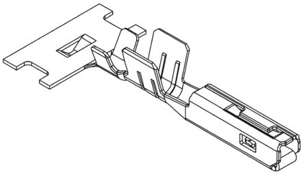Molex MX150 Crimp-Anschlussklemme Für MX150-Steckverbindergehäuse, Buchse, 0.6mm² / 0.8mm², Gold Crimpanschluss