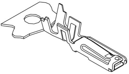 Molex Mizu-P25 Crimp-Anschlussklemme Für Mizu-P25-Steckverbindergehäuse, Buchse, 0.35mm² / 0.5mm², Zinn Crimpanschluss