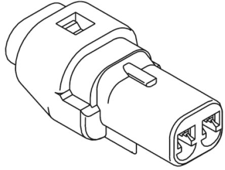 Molex Boitier De Connecteur Femelle, 4 Contacts 1 Rang, Pas 2.5mm, Droit, Montage Sur Câble, Série Mizu-P25