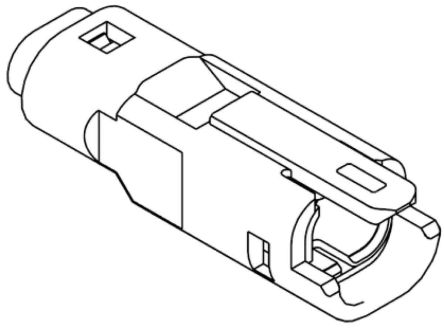 Molex Mizu-P25 Steckverbindergehäuse Stecker 2.5mm, 3-polig / 1-reihig Gerade, Kabelmontage Für Crimp-Anschlussklemme