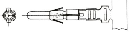 Molex Crimp-Anschlussklemme, Stecker, 0.2mm² / 0.8mm², Zinn Crimpanschluss