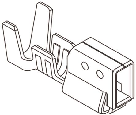 Molex Crimp-Anschlussklemme Für 3,5-mm-Steckverbindergehäuse, Buchse, 0.2mm² / 0.8mm², Zinn Crimpanschluss