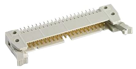 HARTING SEK 18 Leiterplatten-Stiftleiste Gerade, 64-polig / 2-reihig, Raster 2.54mm, Kabel-Platine,