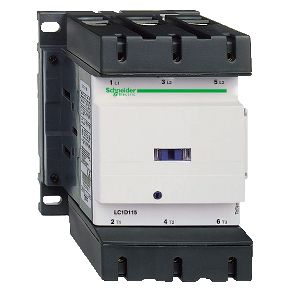 Schneider Electric TeSys D LC1D Leistungsschütz 220 V Ac-Spule, 3 -polig, 1 KV Ac / 150 A 90 KW 3 Schließer