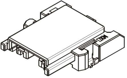 Molex Flexi-Mate Leiterplatten-Stiftleiste Gewinkelt, 2-polig / 1-reihig, Raster 3.7mm, Platine-Platine,