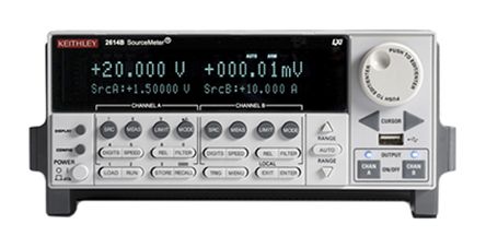 Keithley 2600 2-Kanal Sourcemeter 60 W, ±200 MV → 200 V / ±100 NA → ±10 A, 500 NΩ →