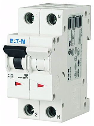 Eaton Moeller MCB Leitungsschutzschalter Typ C 20A 230 → 400V, Abschaltvermögen 6 KA XEffect