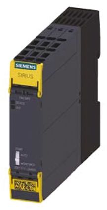Siemens Relé De Seguridad SIRIUS 3SK1 De 1 Canal, 110 → 240V Ac/dc, Cat. Seg. ISO 13849-1 4