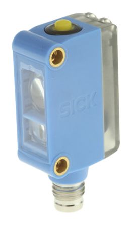 Sick KTM 对比度传感器, 蓝/绿/红色 LED, 检测距离12.5 mm