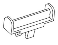 Legrand Kabelmarkiererzubehör, 18mm, Typ Kabelmarkierungshalter Z.Verwend.mit Kabelmarkierer CAB 3