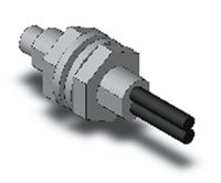 Omron LWL-Sensor M6-Schraube Stecker