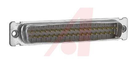 3M 8200 Sub-D Steckverbinder Stecker Abgewinkelt, 37-polig / Raster 1.27mm, Kabelmontage IDC