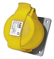 ABB Connecteur Industriel Easy & Safe Femelle, 2P + E, 32A, 110 V, Montage Panneau