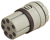 HARTING R 15 Industrie-Steckverbinder Kontakteinsatz, 7-polig 10A Buchse