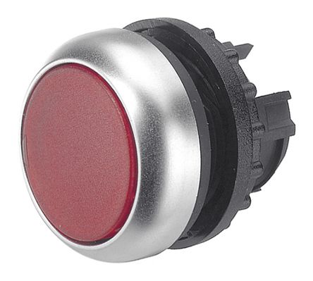 Eaton Moeller Drucktastenkopf Ø 22mm, Rot Tastend Rund Kuppelförmig Kunststoff, IP67
