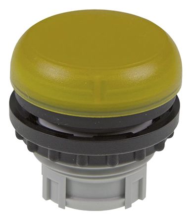 Eaton Moeller Leuchtmelder-Frontelement, Tafelausschnitt-Ø 22.5mm, Bündige Montage, Gelb Rund Kunststoff IP 69K