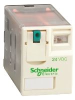 Schneider Electric Harmony Relay RXM Monostabiles Relais, Steckrelais 4-poliger Wechsler 3A 24V Dc Spule / 900mW