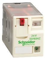 Schneider Electric Harmony Relay RXM Monostabiles Relais, Steckrelais 4-poliger Wechsler 3A 24V Ac Spule / 1.2W