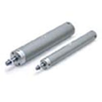 SMC Pneumatic Piston Rod Cylinder - 50mm Bore, 200mm Stroke, CDG1 Series, Double Acting