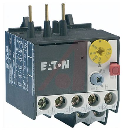 Eaton Moeller Überlastrelais 2,6 W, 3P 1 Schließer, 1 Öffner / 10 A, 45mm X 47mm