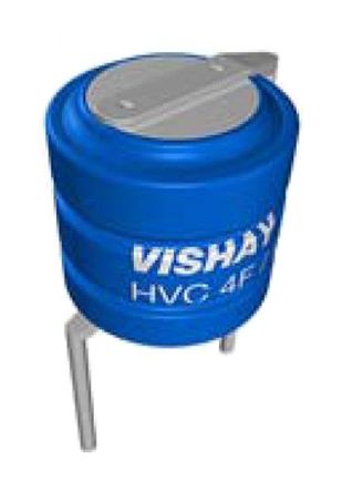 Vishay Supercondensateur, 15F, 5.6V C.c., Traversant, 12 (Dia.) X 10mm, Pas De 12.5mm, -22 °C → +85 °C.