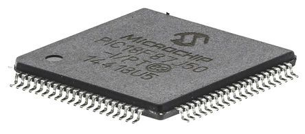 Microchip Mikrocontroller PIC18F PIC 8bit SMD 128 KB TQFP 80-Pin 48MHz 3,904 KB RAM USB
