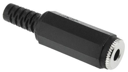Lumberg Jack Connector 3.5 Mm Cable Mount Stereo Socket, 3Pole 1A