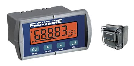 Flowline LI55 Series Level Controller - DIN Rail, Panel Mount, 85 → 265 V Ac 1 Sensor Input SPDT Relay