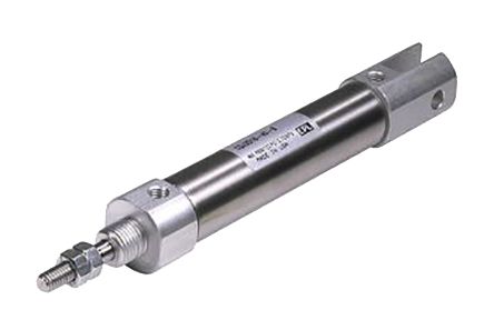 SMC Microcilindro CDJ2B10-45Z-B, Acción Doble, Calibre 10mm, Recorrido 45mm