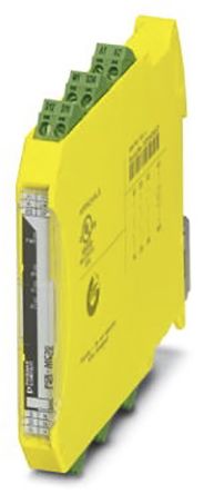 Phoenix Contact Dual-Channel Emergency Stop, Safety Switch/Interlock Safety Relay, 24V Dc, 3 Safety Contacts