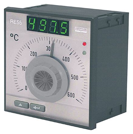 Lumel 温控开关, RE55系列, 85 → 253 V ac/dc电源, 继电器、晶体管输出, 96 x 96mm