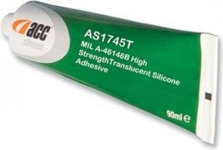 Acc Silicones ACC Dichtmittel Transparent, Alkoxy, Silikonelastomer-Basis Kartusche 310ml, -62 → +200 °C