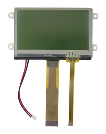 AZ DISPLAYS INC AQM1056B-FL-FBW AQM1056B Dot Matrix LCD Display, Transflective