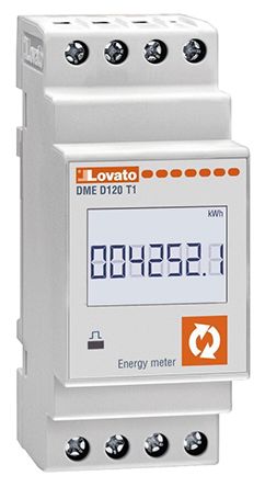 Lovato能量计, LCD, 电子仪表, DME系列, 6位