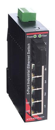 Red Lion Industrial-Ethernet-Switch 5-Port Unmanaged