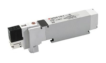 SMC VQ2000 Pneumatik-Magnetventil 24V Dc, Magnet/Magnet-betätigt