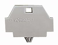 Wago 260 Endplatte Mit Einrast-Montagefuß Für Anschlussklemmenblock Der Serie 260
