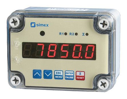 Simex Compteur SLIK-N118 Impulsion 230 V C.a. LED 6 Digits