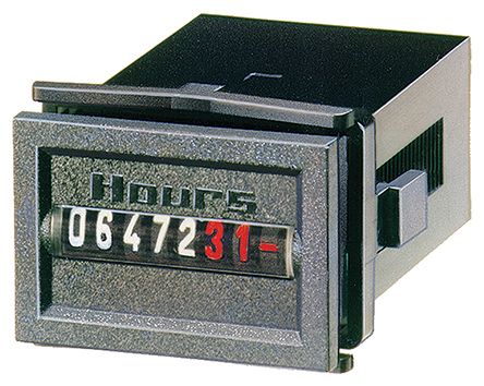 库伯勒计数器, HK17系列, 模拟显示, 100 → 130 V 交流电源, 计数模式 小时, 电压输入