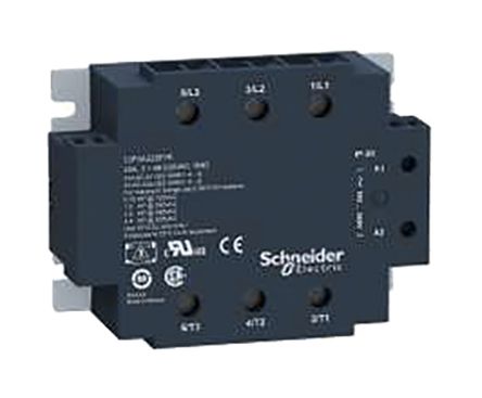 Schneider Electric Relé De Estado Sólido De 3 Polos, Contactos 3P-NA, Control 180 → 280 V Ac, Carga 48 →