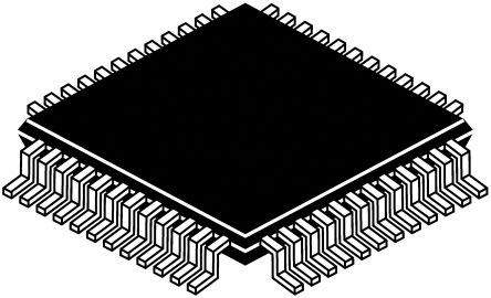 Texas Instruments 24 Bit Audio-DAC PCM4104PFBT, Quad 216ksps TQFP, 48-Pin, Interface Seriell (SPI)