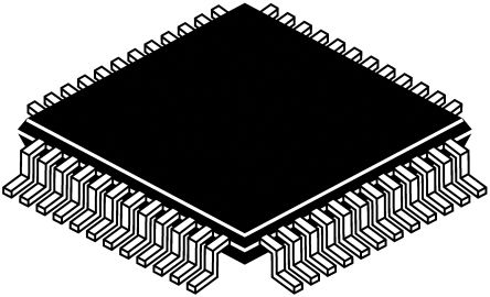 Texas Instruments Códec De Audio, TLV320AIC24KIPFB, Estéreo Canales, 16bit, 26ksps, Serie I2C TQFP, 48 Pines