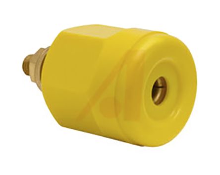 Superior Electric Supercon Series Power Connector Panel Mount Socket, 1P, Wire Wrap Termination, 100A, 125/250 V ac/dc