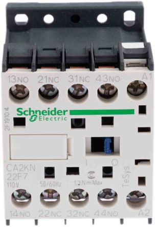施耐德 控制继电器, CA2KN系列, 触点额定电流 10 A