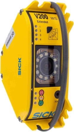 Sick 安全相机, V200 系列, 最大扫描距离2.12m, 850nm, 1光束, 保护高度90mm