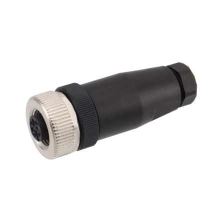 RS PRO Industrial Circular Connectors, 5 Contacts, Cable, M12 Connector, Plug, Female, IP67